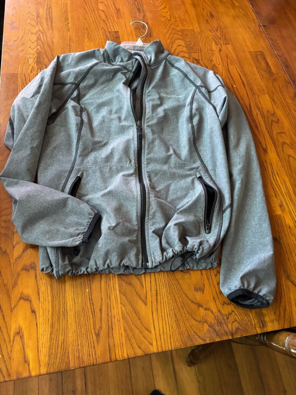 Eddie Bauer Charcoal Gray Kids Softshell Jacket